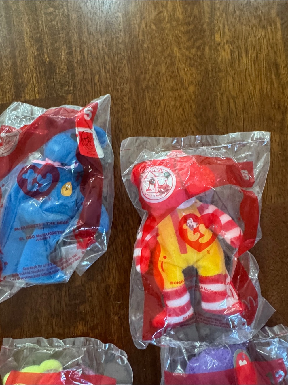 2004 New Full Set McDonalds Teenie Beanie collab with original Happy Meal Box - Picture 6 of 14
